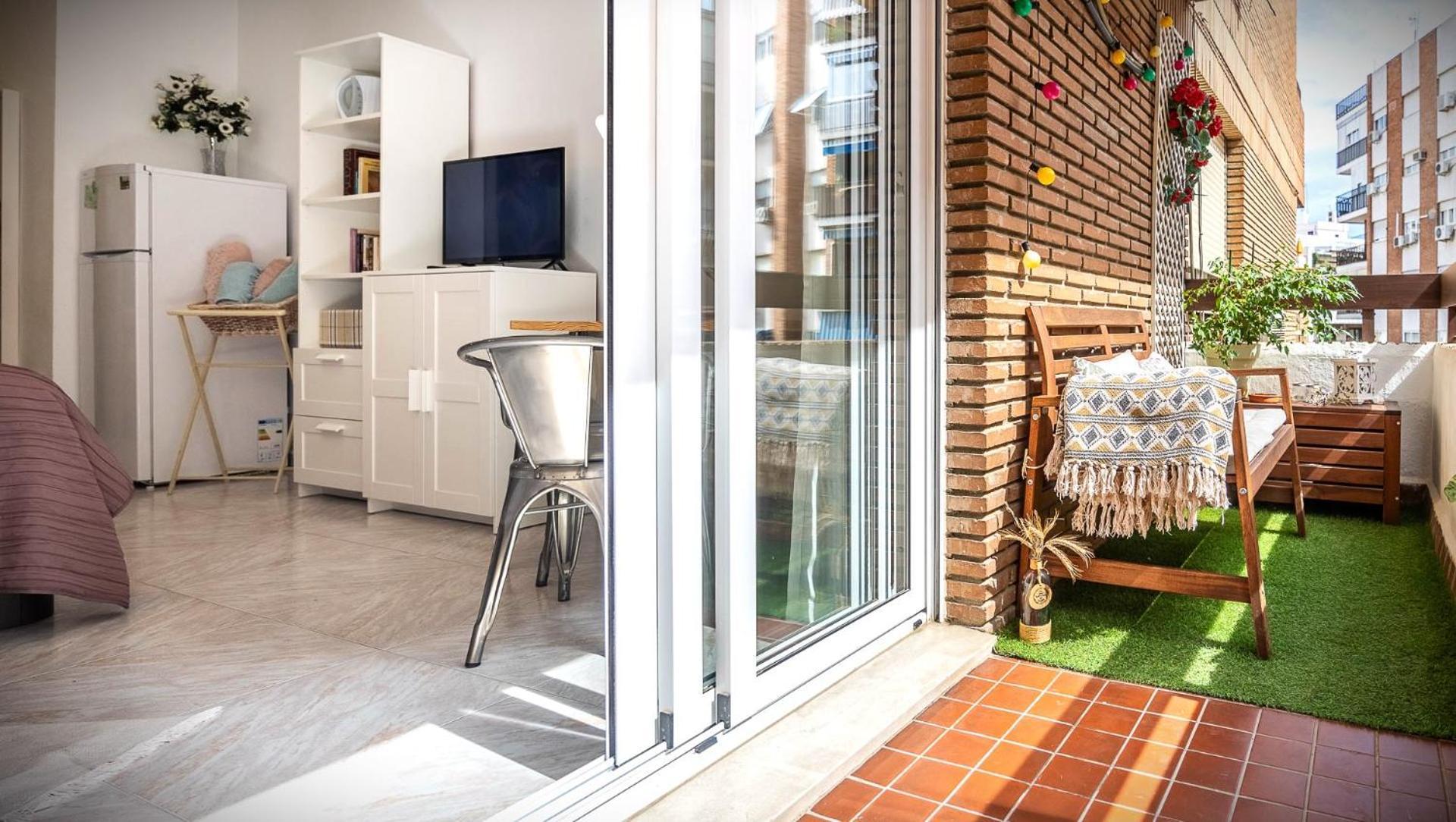 Sunterrace Loft-Triana'S Star, 10' From City Center! Sevilla Bagian luar foto
