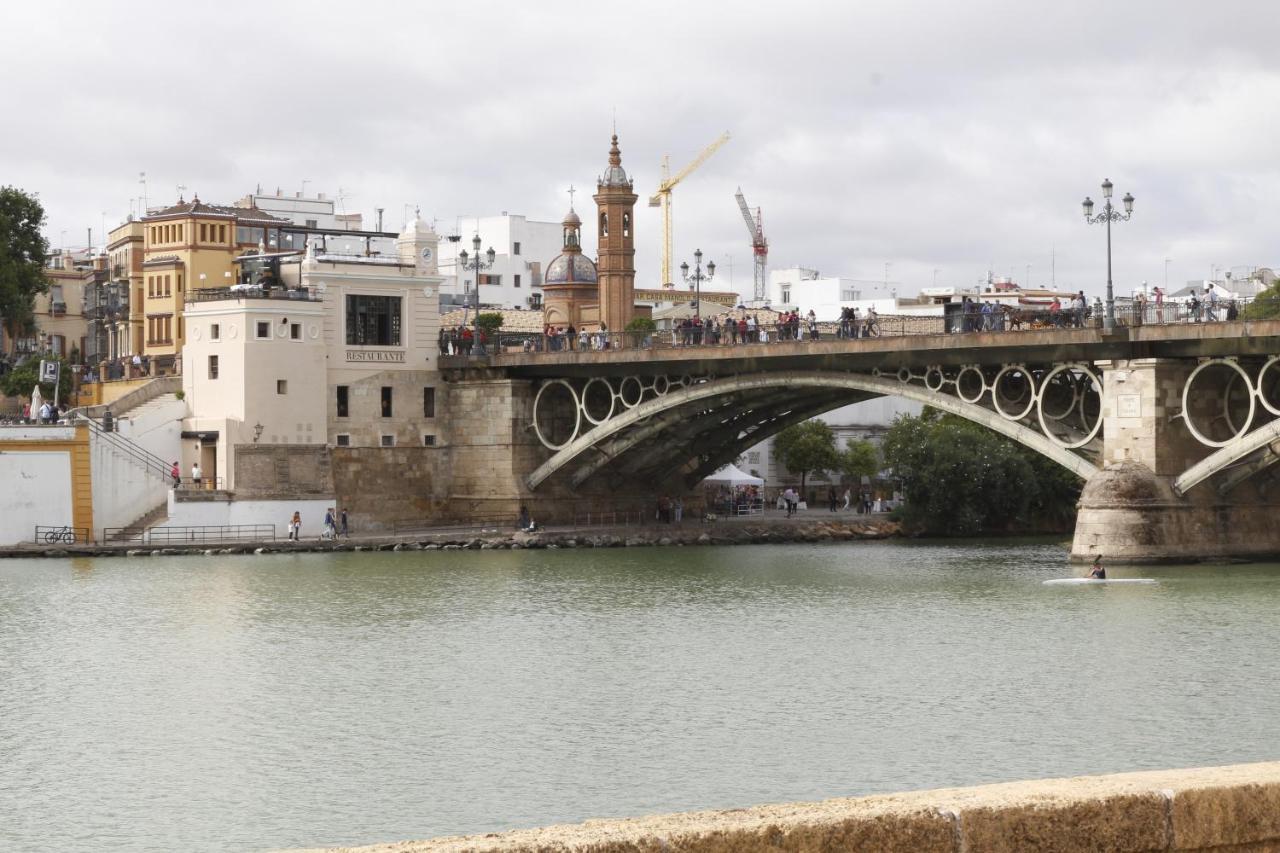 Sunterrace Loft-Triana'S Star, 10' From City Center! Sevilla Bagian luar foto